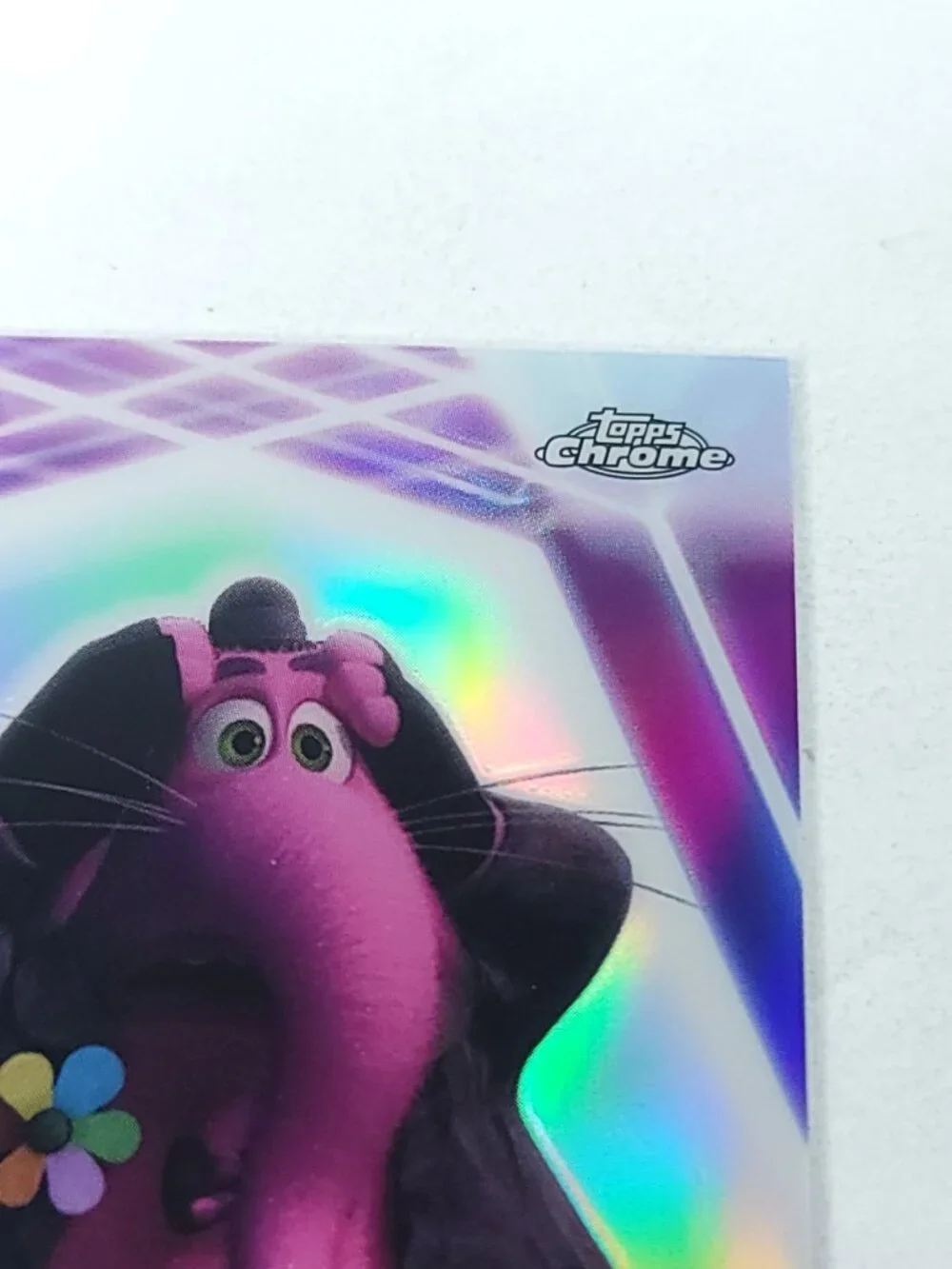 Bing Bong Topps 2026 Disney Neon Holo Chrome Refractor Limited 124/199 CNE